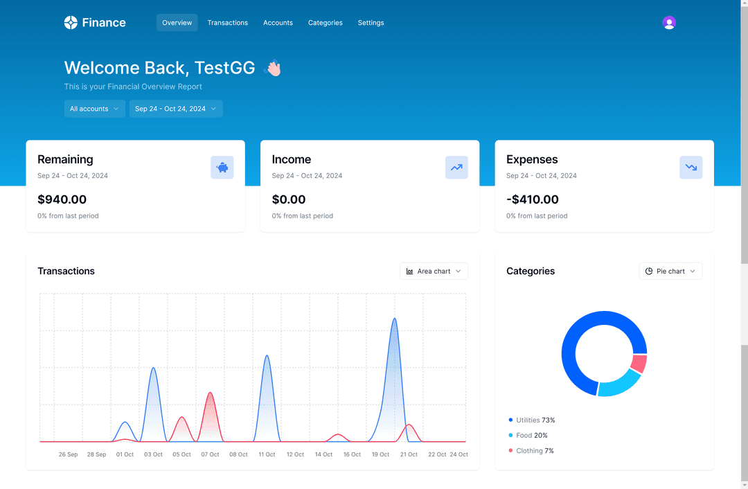 Finance SaaS Platform